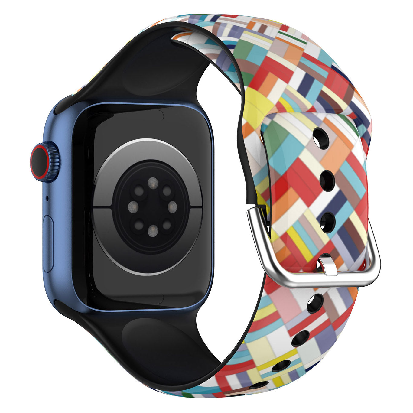 IML Colorful Pattern Printing Adjustable Silicone Wrist Straps Waterproof Smart Watch Band for Apple Watch Ultra 49mm Ultra 2 49mm Series 9 45mm SE (2023) 44mm Series 8 45mm 7 45mm 6 5 4 SE 44mm SE (2022) 44mm 3 2 1 42mm IML Colorful Pattern Printing Adjustable Silicone Wrist Straps Waterproof Smart Watch Band for Apple Watch Ultra 49mm Ultra 2 49mm Series 9 45mm SE (2023) 44mm Series 8 45mm 7 45mm 6 5 4 SE 44mm SE (2022) 44mm 3 2 1 42mm